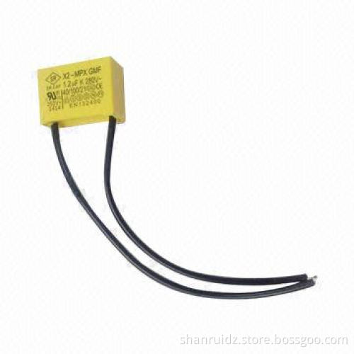 Metalized Polypropylene Film Capacitor, Class x 2 with Very Low-loss at High-frequency